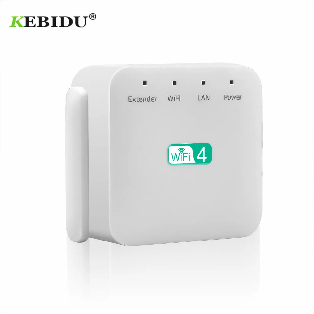Усилитель-повторитель сигнала Wi-Fi KEBIDU 300 Мбит/с | Компьютеры и офис