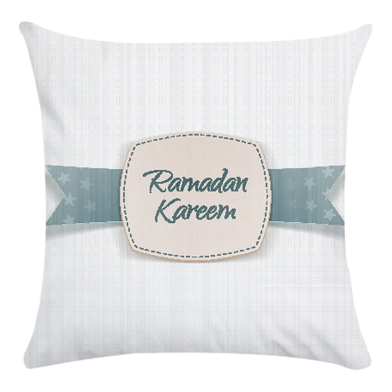 Best-selling Ramadan Decoration Linen 45*45CM Home Sofa Cushion Cover Fashion Seat Pillow Case Office | Дом и сад