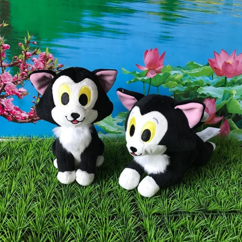 Новая Оригинальная Милая Черная кошка Фигаро милая мягкая плюшевая игрушка