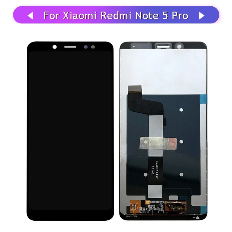 Сенсорный экран для Xiaomi Redmi Note 5 Pro ЖК-дисплей Сенсорная панель в сборе стеклянный