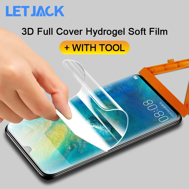 Мягкая гидрогелевая 3d-пленка с полным покрытием для Mate 20X Pro Nova 3 3e 2 Plus защитная