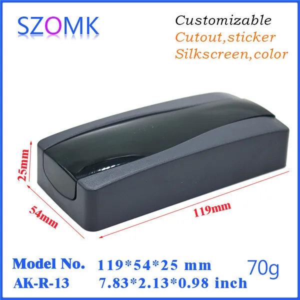 new plastic enclosure RFID sensor box shell case (1 pcs) 119*54*25mm szomk project electronics control | Обустройство дома