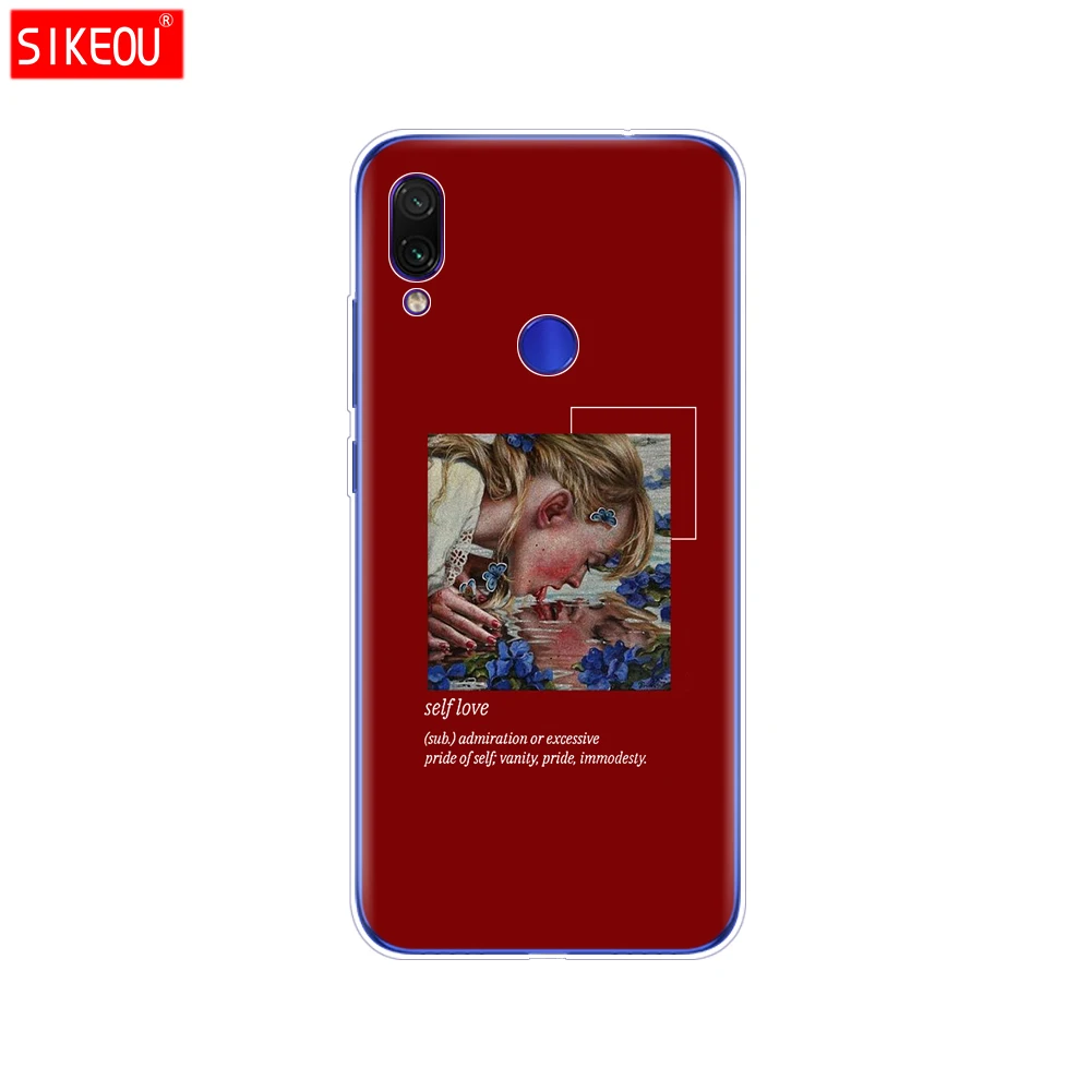 Чехол для Xiaomi Mi Play силиконовая задняя крышка чехол бампер противоударный мягкий