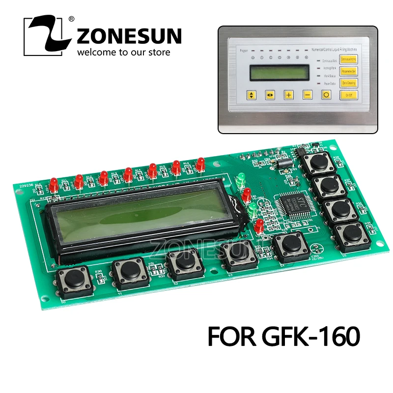 Доска ZONESUN Dis для GFK-160 машины розлива жидкостей | Обустройство дома