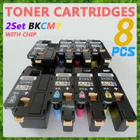 10x чипованный картридж-тонер совместимый с Xerox Phaser 3010 3040 WorkCentre 3045 WC3045 Перезагрузка чипа картриджа 106R02182 106R02183