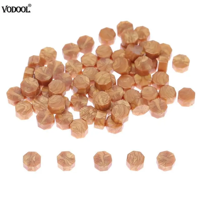 03 100pcs 100 шт винтажный уплотнительный воск для таблеток, штамп для свадебных приглашений, конверт, сделай сам, герметичные бусины Waxs, масляные краски - Цвет: 03 100pcs
