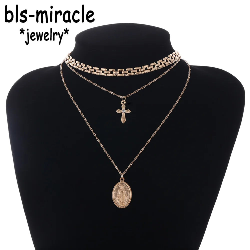 Bls miracle панк Модные ювелирные изделия аксессуары трендовые Многослойные Круглые