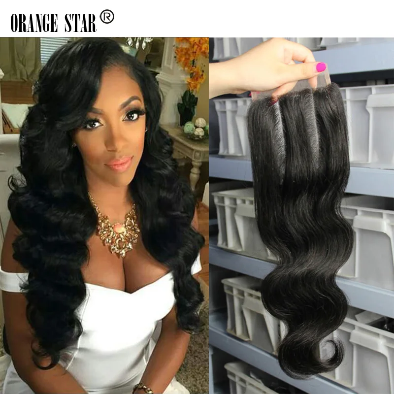 7A Malaysian Virgin Hair Closure Body Wave One Bundle Lace 4x4 Part 100% Human Weave Bundles XB122 |
