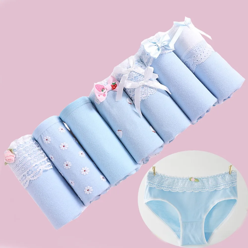 

7Pcs/lot Underwear Women Seamless Panties Briefs Sexy Panties Women Lingeries Cueca Calcinhas Shorts Underpant Girl Panty Ladies