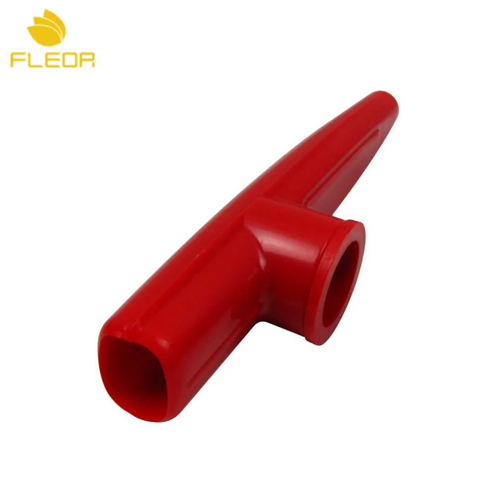 FLEOR 40 шт. смешанный синий/черный/красный/зеленый пластиковый Казу губная гармошка