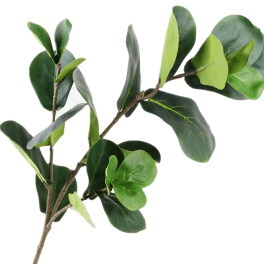 Одна искусственная фигура лираты искусственные листья зеленые фигуры стебли