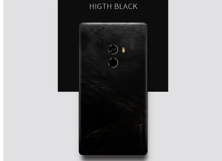 Чехол для xiaomi mi6 из натуральной кожи. Ручная работа 360 полностью обернутая кожаная задняя крышка для xiaomi mi x(mi note 2) с бесплатной доставкой