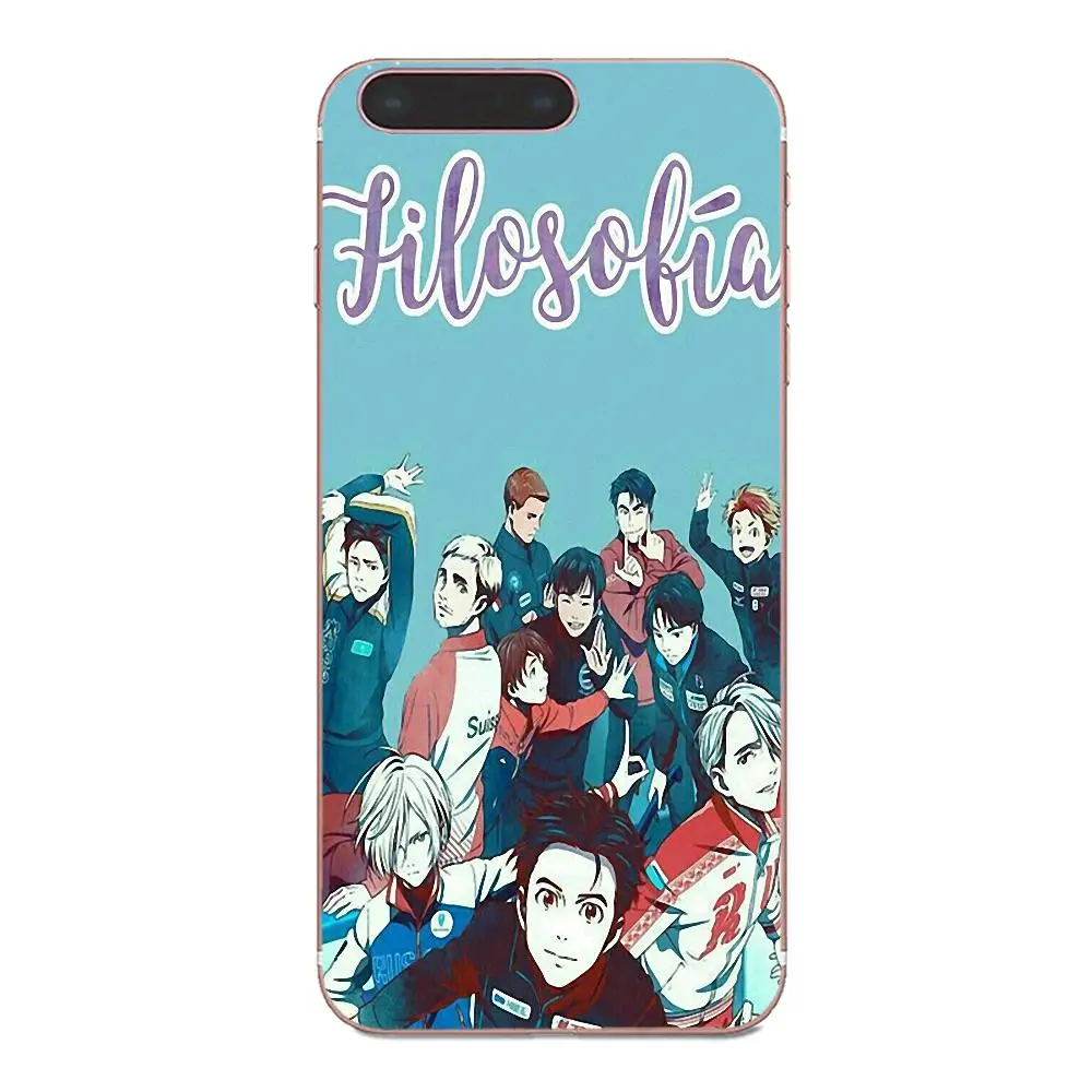 Чехол Yuri On Ice Plisetsky из ТПУ для Samsung Galaxy Note 5 8 9 S3 S4 S5 S6 S7 S8 S9 S10 mini Edge Plus Lite | Мобильные