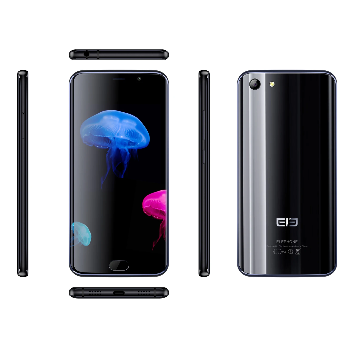 Оригинал Elephone S7 mtk6797m helio X20 десять ядер мобильный телефон 5 дюймов сотовый 4G RAM 64g ROM
