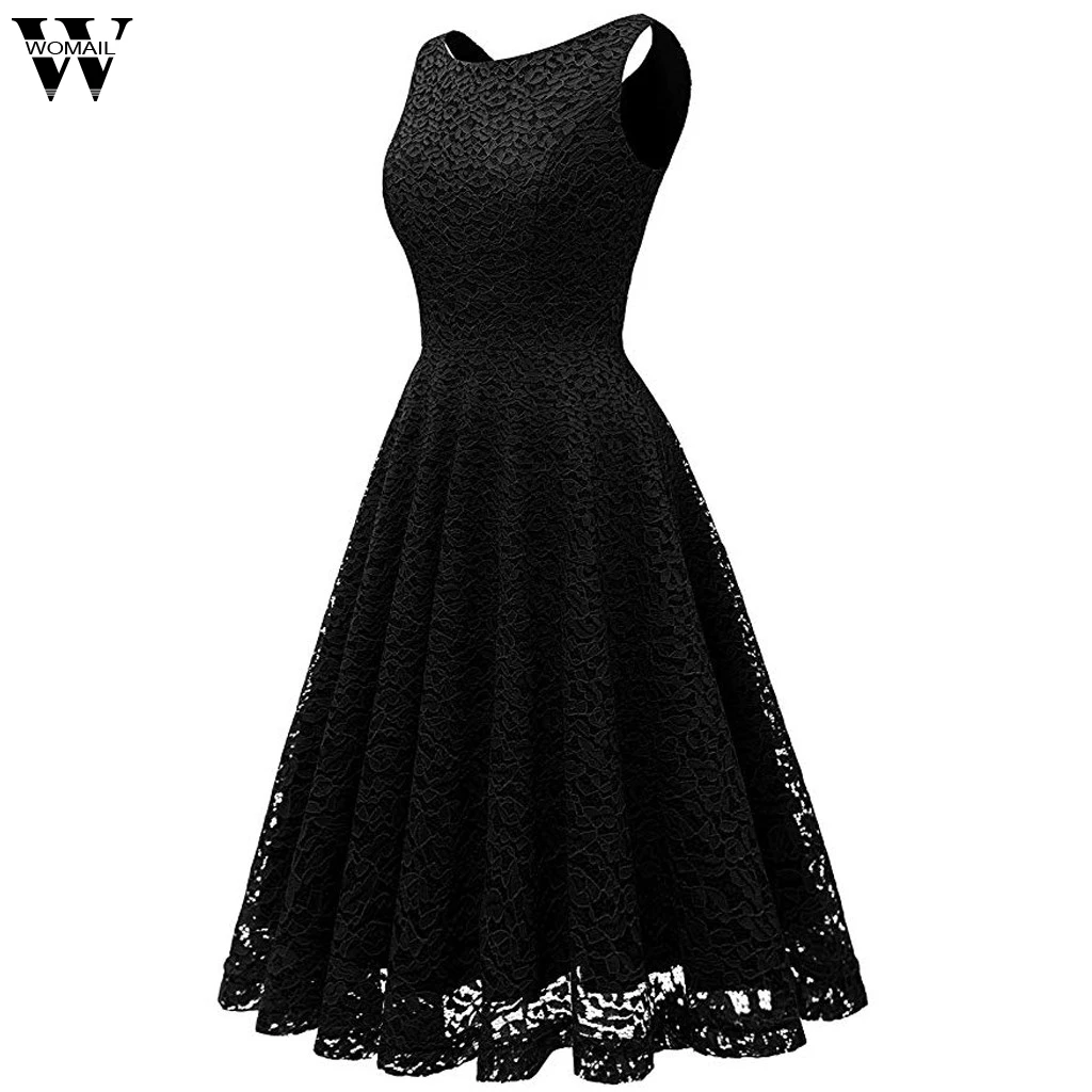 Платье модная обувь женские пикантные однотонные без рукавов большие качели