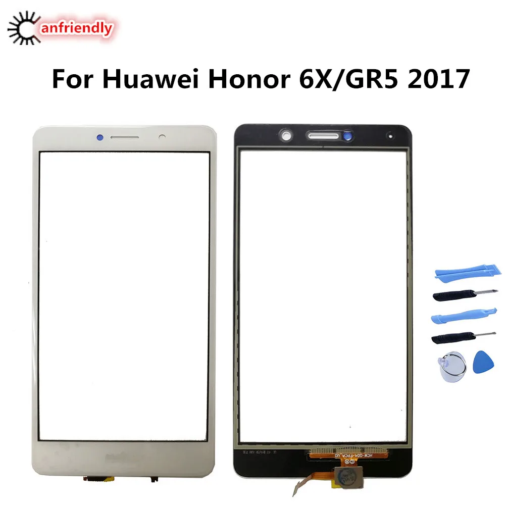 

Сменный сенсорный экран для Huawei Honor 6X 6 X BLN AL10 L21 L22 L24, панель аксессуаров для телефона Huawei GR5 2017 BLL L21 L22