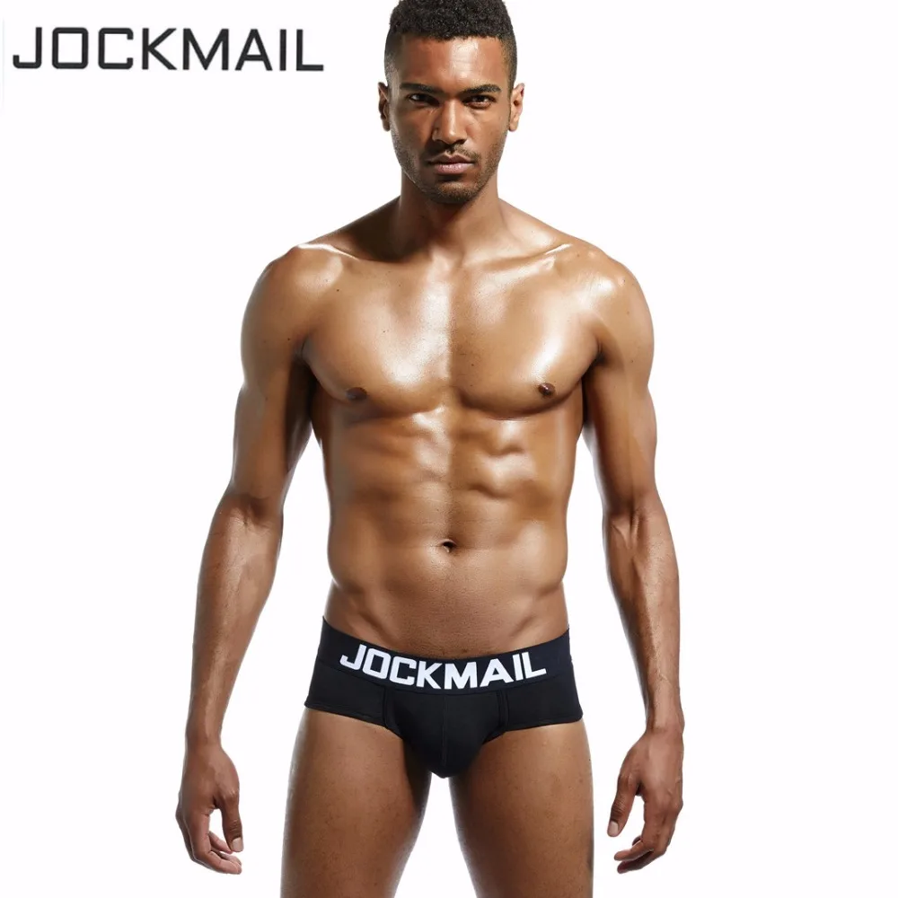 Мужские трусы бикини JOCKMAIL Классические однотонные хлопковые u образной формы