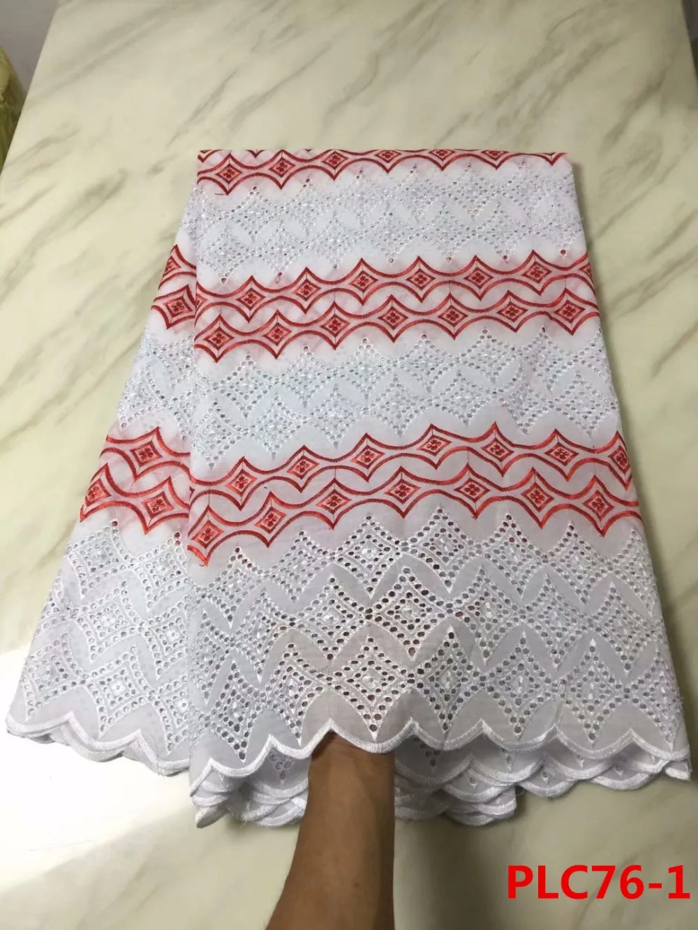 

2018 Top selling Swiss Voile Lace Fabric 100% Cotton Lace Fabric for dress