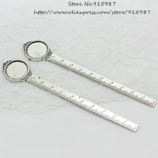 5 комплектов камея из античного бронзового сплава круглая линейка 23*132 мм