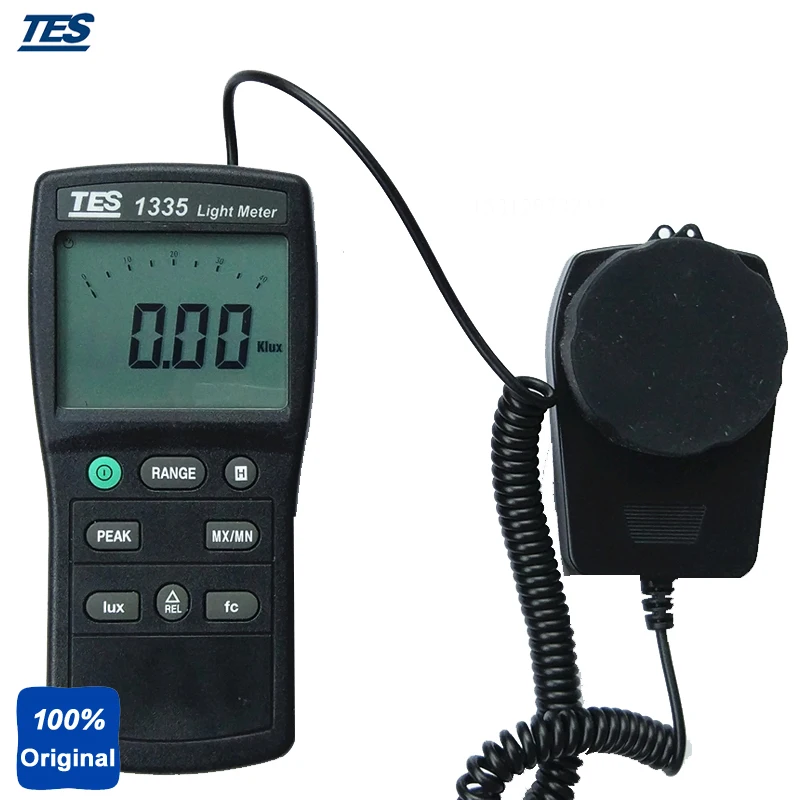 Портативный светильник меритель света TES1335 от 0 до 400K Lux|light meter|light portablelight lux meter |