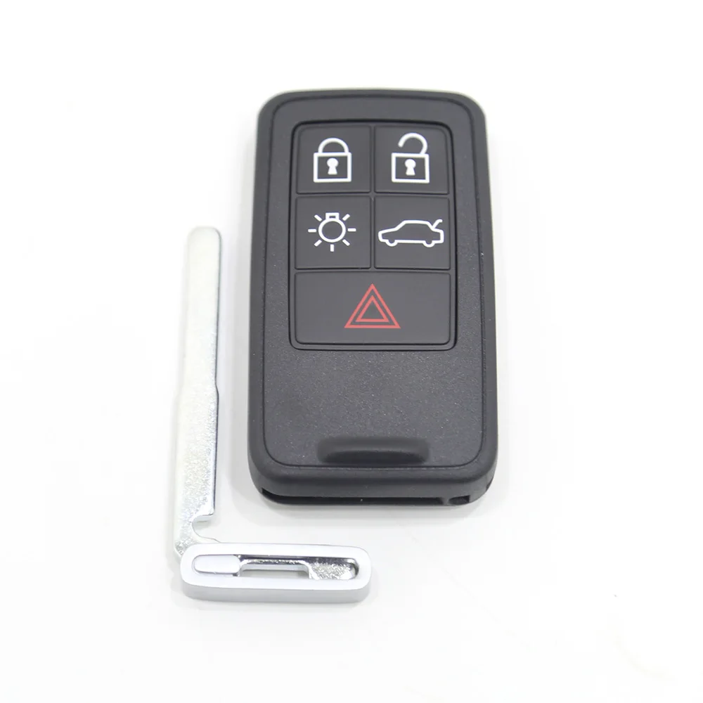 Оригинальный смарт ключ Lockartist с 5 кнопками 434 МГц 46 чипами для Volvo S80 и V40 вставным