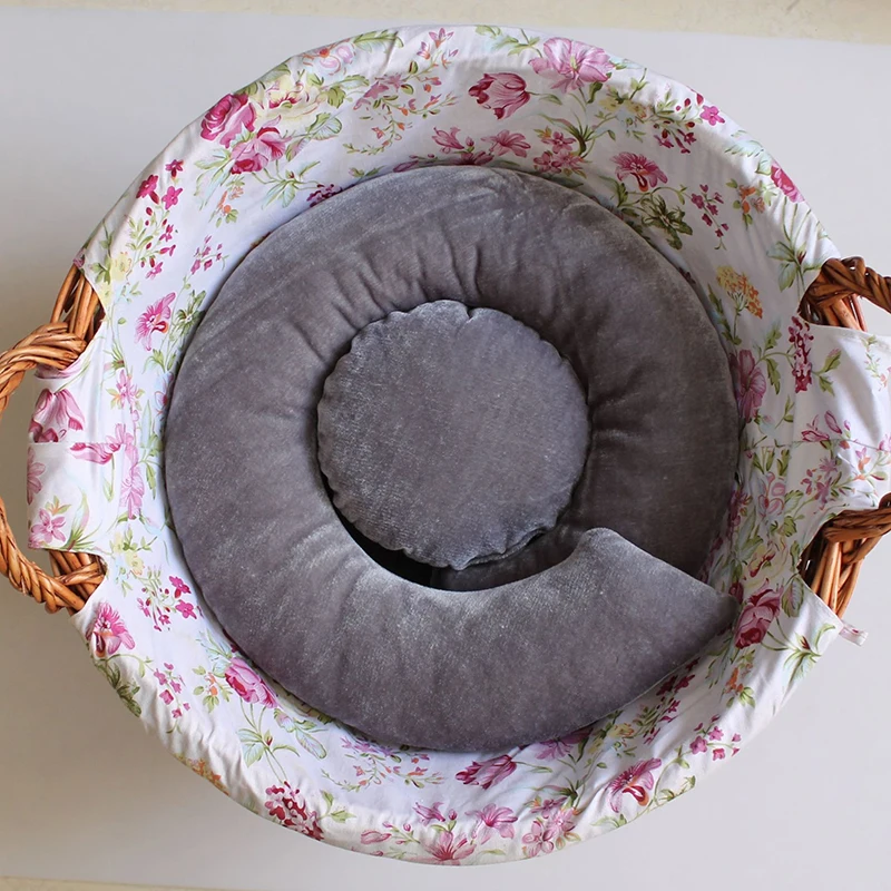 

Newborn Photography Blanket Baby Photo Shoot Posing Basket Blanket Props Tiny Girl Boy Picture Shoot Accessories Baby Fotografia
