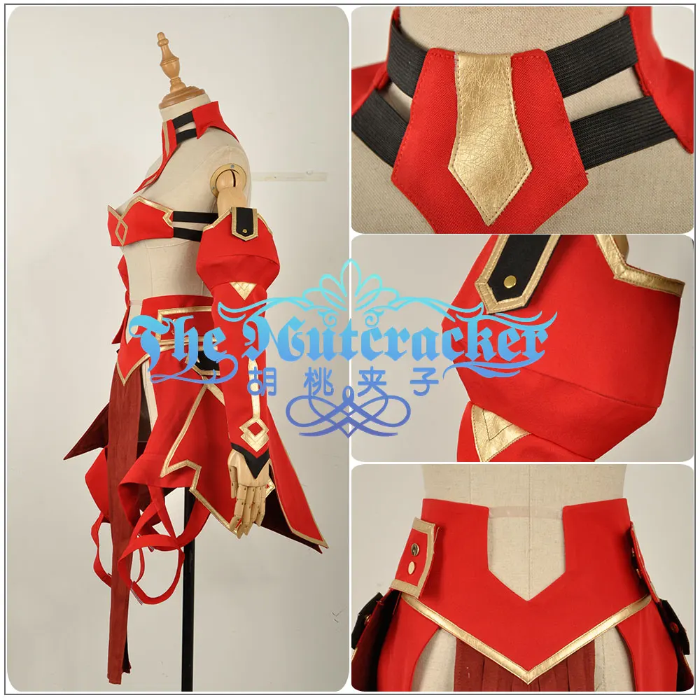 Платье для девочек косплея Fate Apocrypha Rider Mordred костюм костюмированной вечеринки