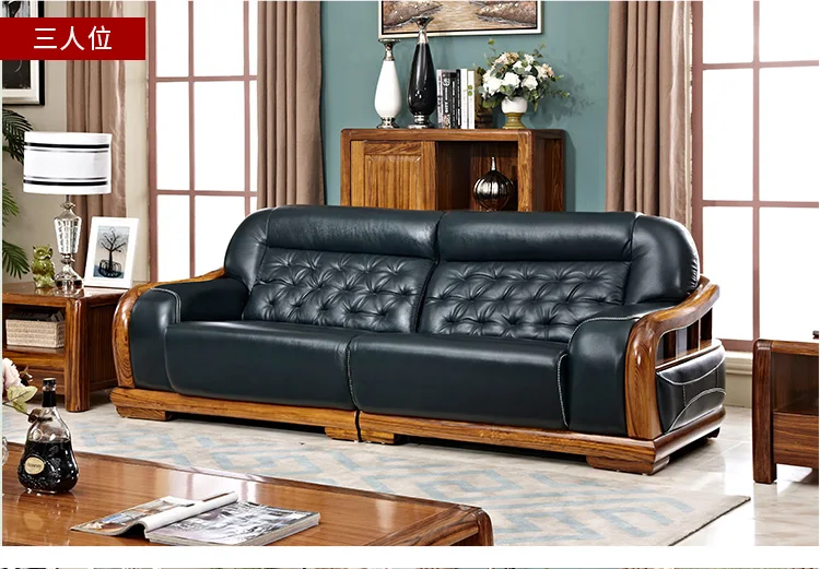 Диван-кушетки из натуральной кожи для гостиной, набор canape salon muebles de sala, деревянная мебель divano, диваны beanbag sillones chic
