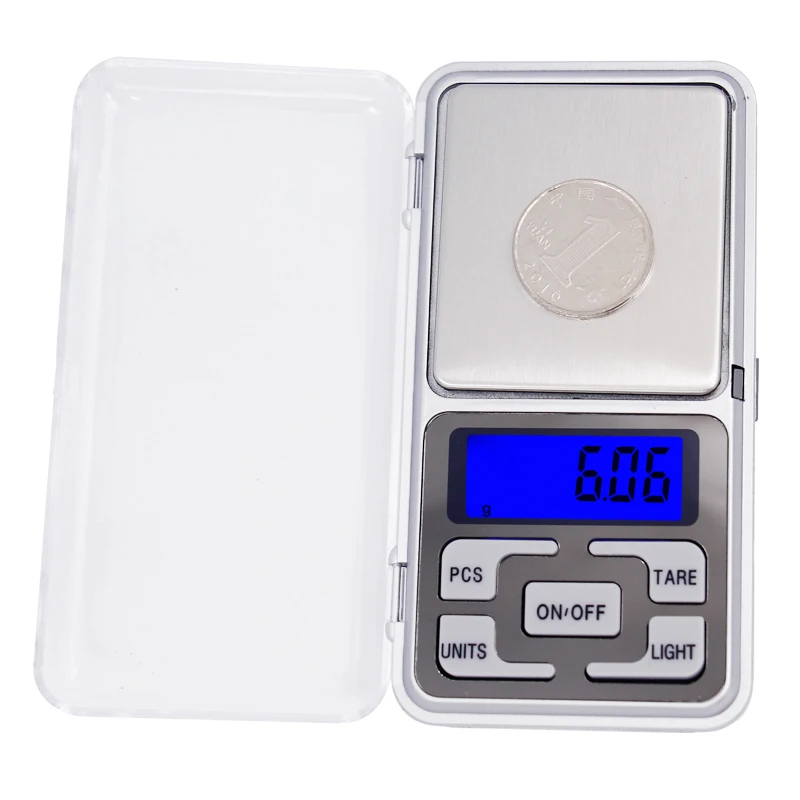 

200pcs by DHL fedex 300g x 0.01g Digital Pocket Scale Jewelry Weight Electronic Balance Scale Gold Bijoux