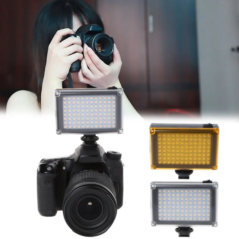 Яркий DVFT 96 светодиодный светильник для видеокамеры камеры DV Camcorder Canon Nikon