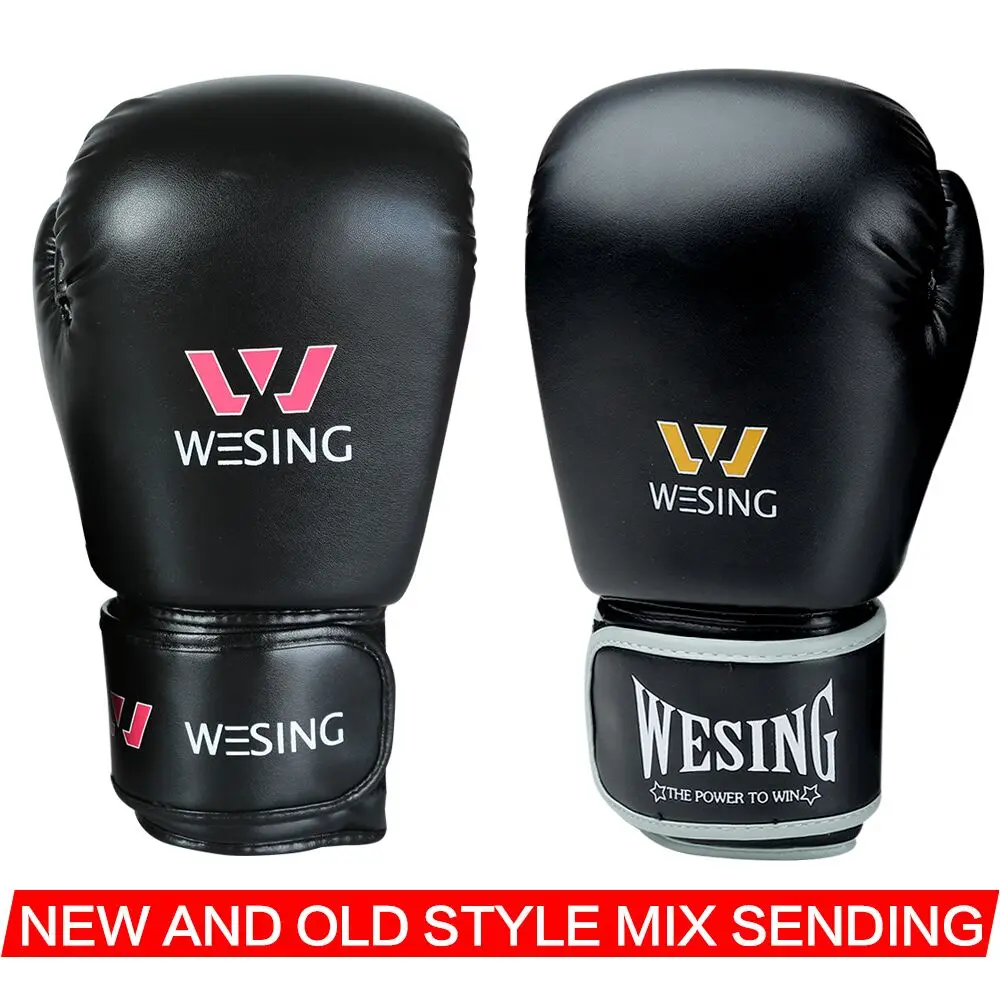 Wesing Pro Стиль ММА Боксерские перчатки большого размера для взрослых обучения