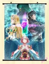 Аниме плакат xenoblad 2 Косплей стены прокрутки напечатанные картины Домашний декор