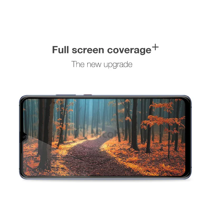 Закаленное стекло 9H с полным покрытием для Huawei Mate 20 X lite защитная стеклянная