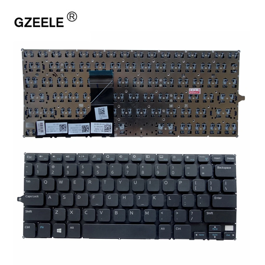 

Клавиатура для DELL Inspiron 11, 3000, 3147, 11, 3148, 3138, P20T, 3152, 3153, 3157, 3158, 2-в-1, английская, 7W4K6, F4R5H