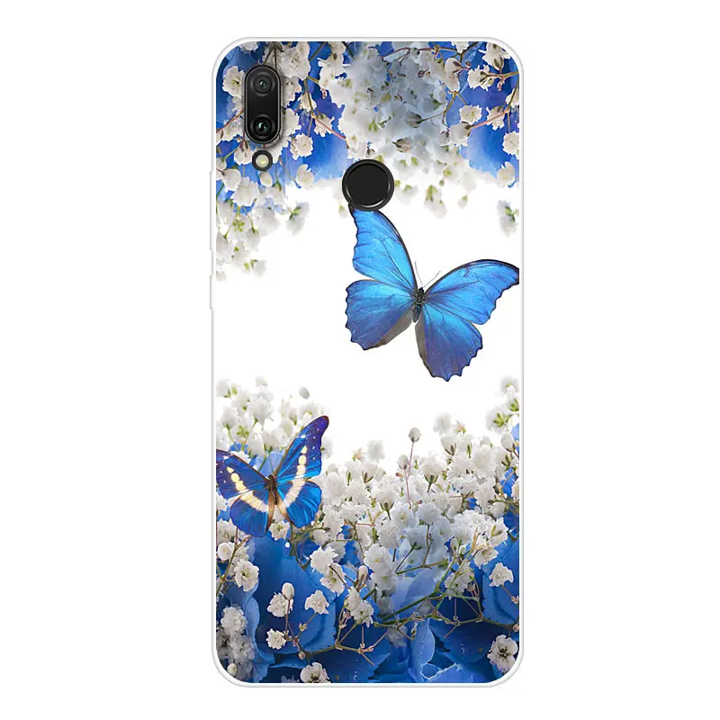 Силиконовый чехол ТПУ для Huawei Y9 2019 мягкий телефона Y 9 JKM LX3 LX1 6 5 дюйма|Бамперы| |