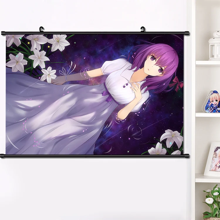 Аниме Fate/stay night: небес чувствовать себя Sakura Matou прокрутки плакат манга настенные