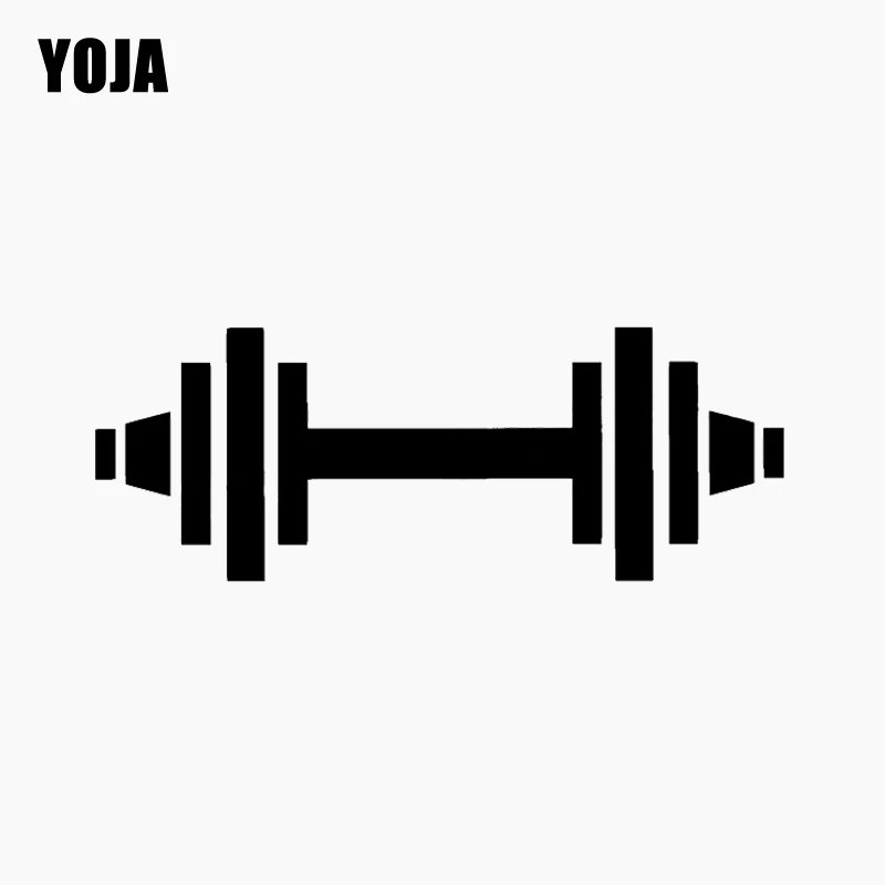 YOJA 59 см * 21 6 интересная Тяжелая атлетика гантель Декор Настенная Наклейка ПВХ