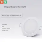 Умный светильник Xiaomi MI Mijia, умный светильник с дистанционным управлением, поддержкой Wi-Fi, с белым и теплым светом, работает с приложением Mi home