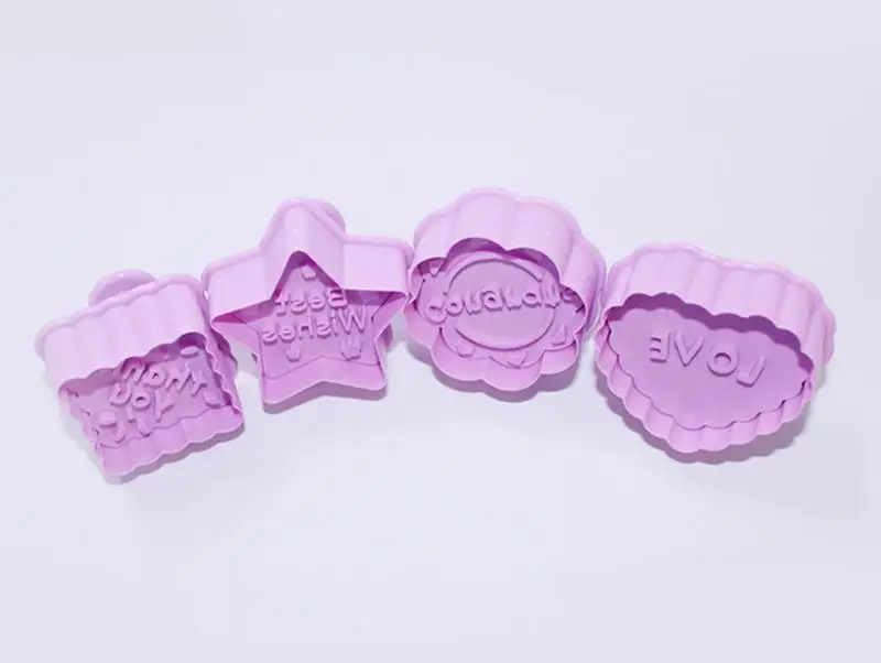 DIY Cookie Pastry Tools Love Heart Star Cake Press Mold Biscuit Stamps Fondant Sugarcraft Cutter Kitchen Baking Tool | Дом и сад