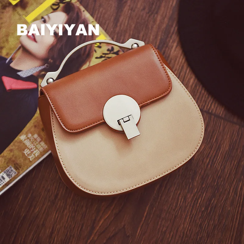 

Mini Portable Handbag 2018 New Summer Fashion Hasp Messenger Bag Lock Packet Shoulder Bag