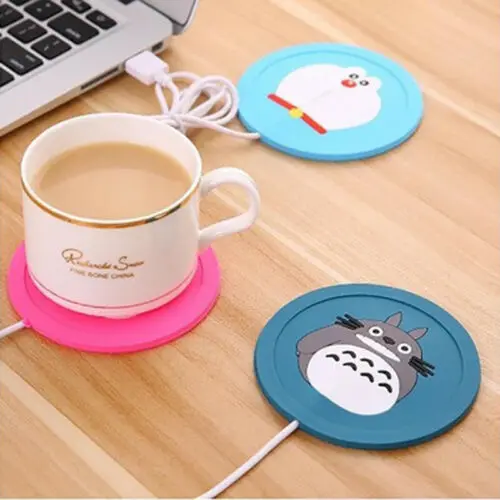 Источник питания офисная USB кофейная чашка нагреватель для чая мягкий резиновый
