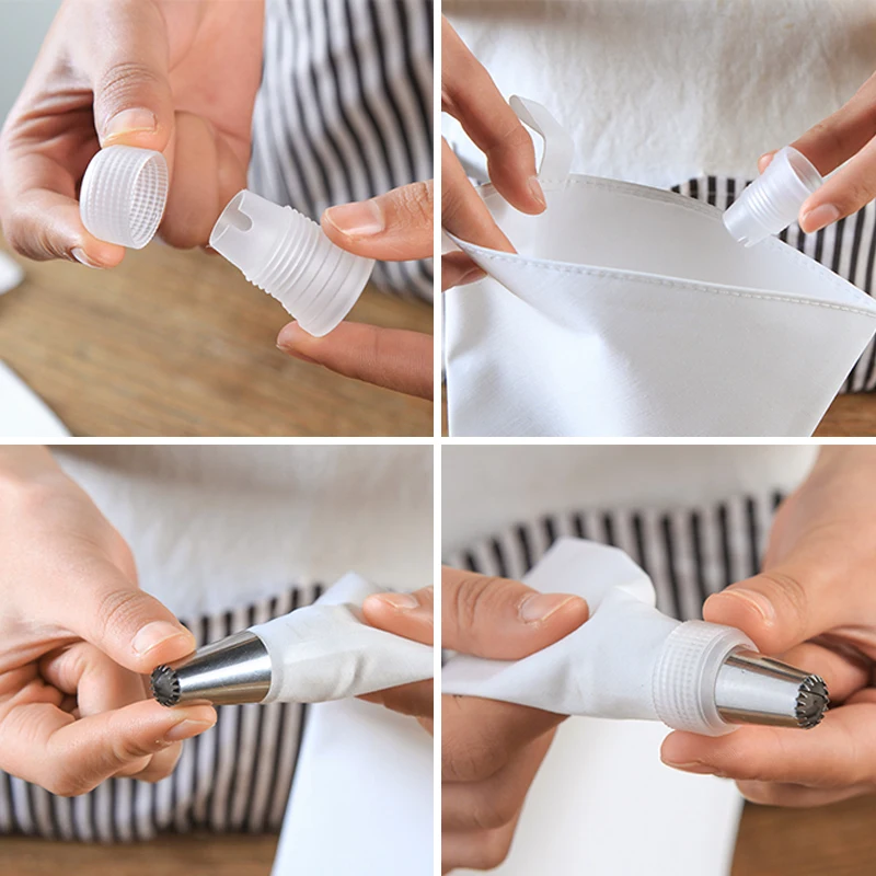 

24Pcs/Set Cake Cream Nozzles Cupcake Decoration Dessert Pastry Decorator Household Baking Tool Kitchen Accessories Supplies