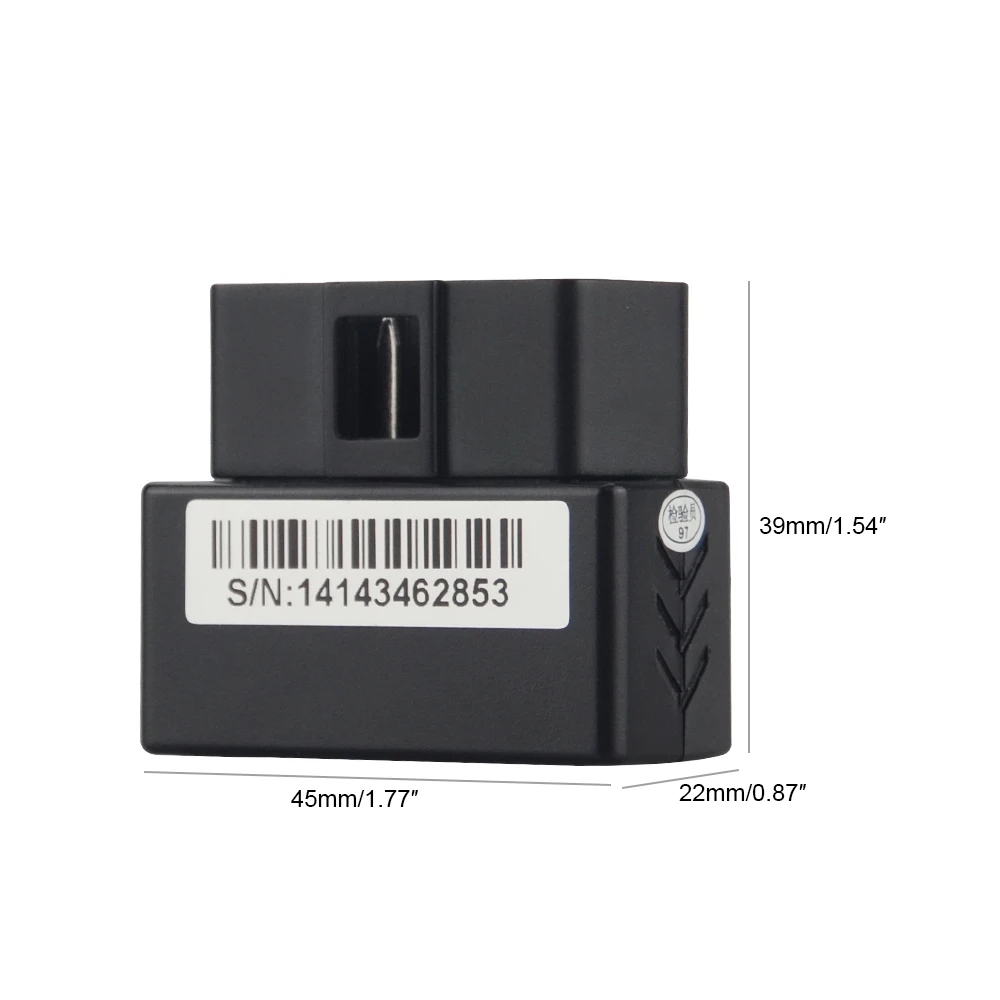 Plug Play Otrack 2 OBD GPS трекер Автомобильный GSM устройство слежения за транспортным
