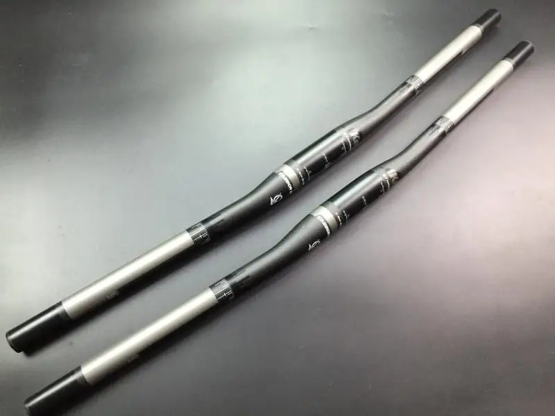 KEDDIE Новый mtb велосипеда руль полностью из углеродного волокна подъемный плоский