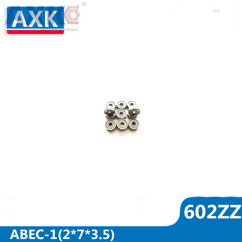 AXK 602ZZ Bearing ABEC-1 10PCS 2x7x3.5 MM 602Z Miniature Ball Bearings 602 ZZ | Обустройство дома