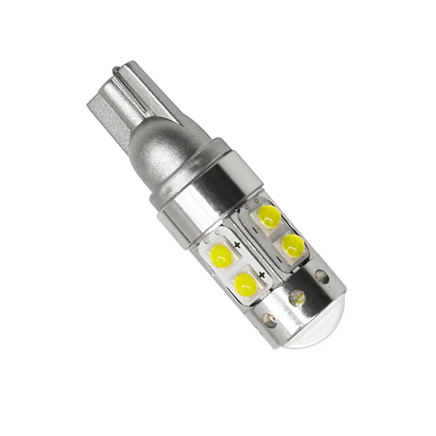 T10 светильник s 194 W5W CREE чип Led белый 50 Вт с линзой проектор Алюминиевый Чехол лампы DRL Автомобильный интерьер обратный светильник источник 2 шт. Новинка