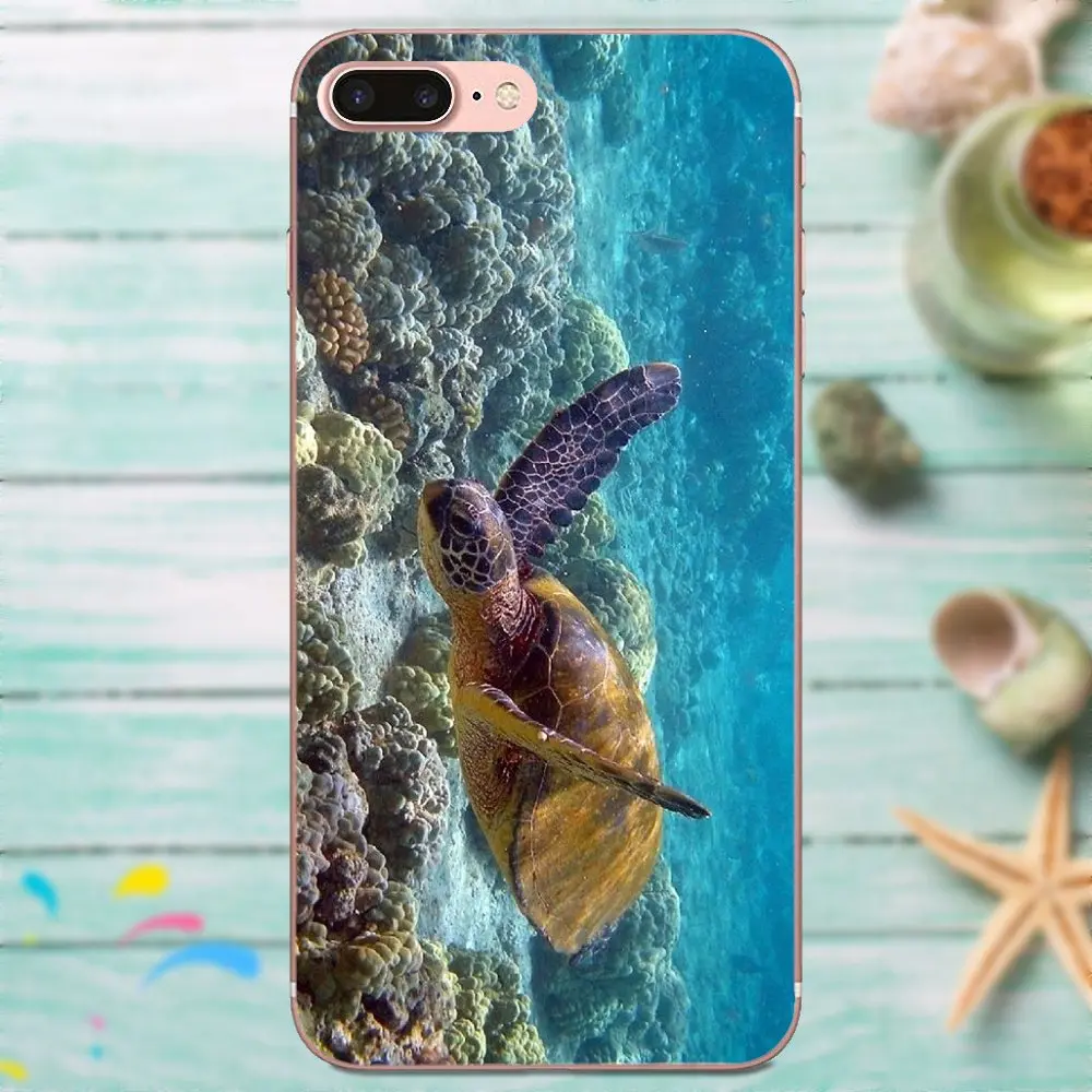 Морские черепахи фото для Xiaomi Redmi Mi Note 7 8 9 SE Pro Lite Go Play Мягкие силиконовые ТПУ