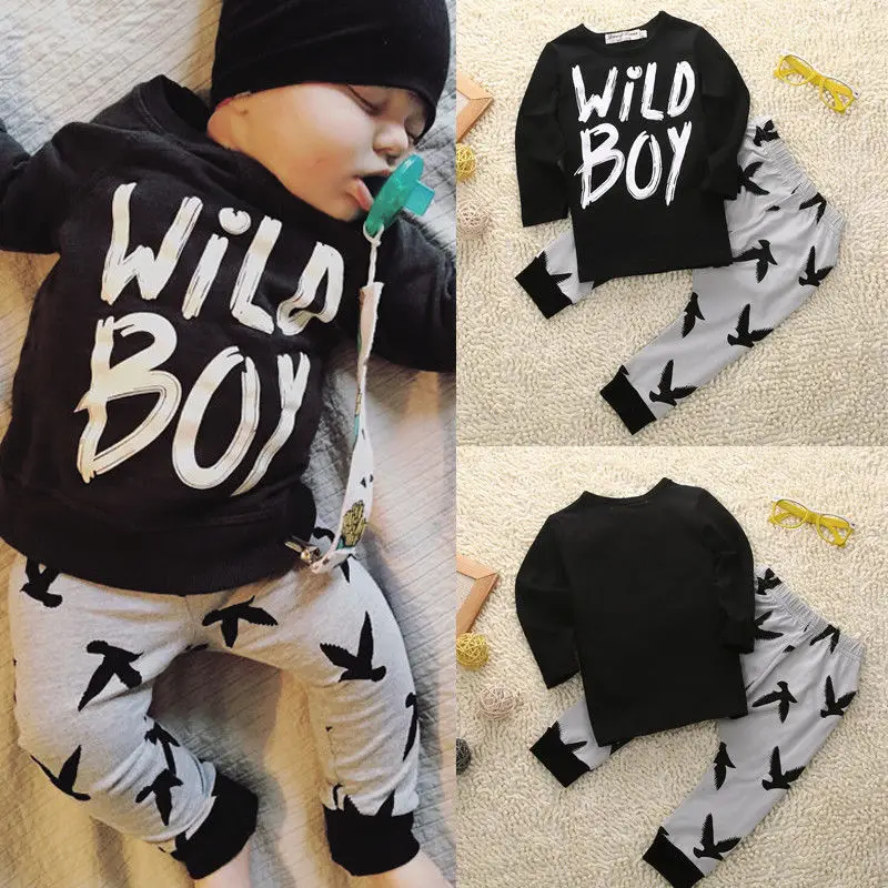 Детская одежда для новорожденных мальчиков футболка с длинными рукавами и