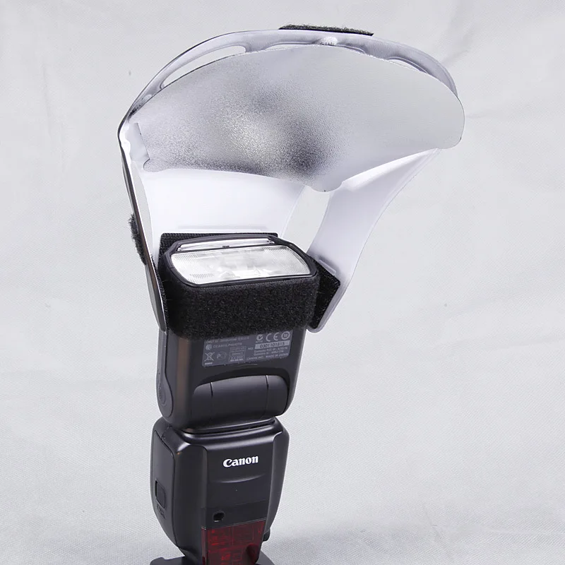 Универсальный серебристый/золотой/белый отражатель для вспышки 3 цветов Canon Nikon