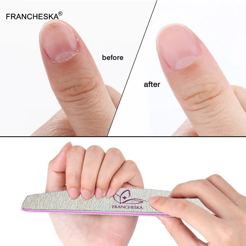 Francheska nagelvijl пилка для ногтей lima 100/180 nagel vijlen lima педикюрная пилка для ногтей filer limas para manicura инструмент для лайма